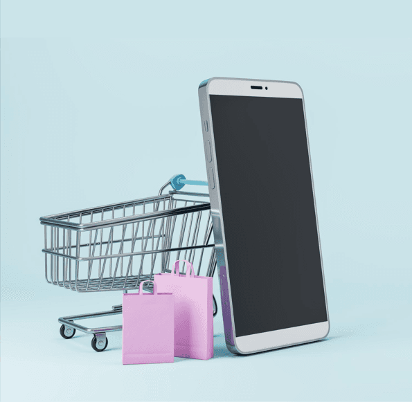 Cart with Phone